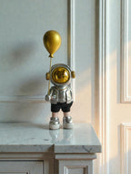 Sun Mun Decors Silver Headphone boy with Balloon | Grocsy