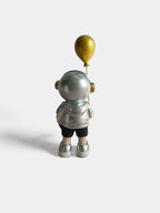 Sun Mun Decors Silver Headphone boy with Balloon | Grocsy