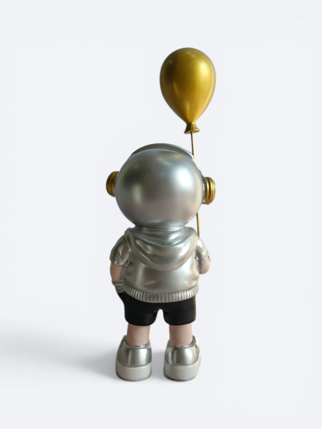 Sun Mun Decors Silver Headphone boy with Balloon | Grocsy