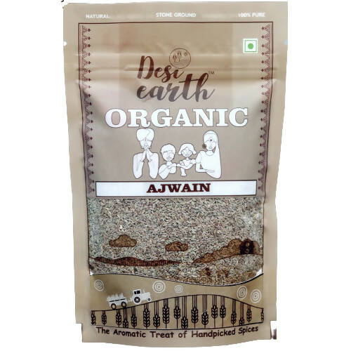 Desi Earth Organic Ajwain | Grocsy