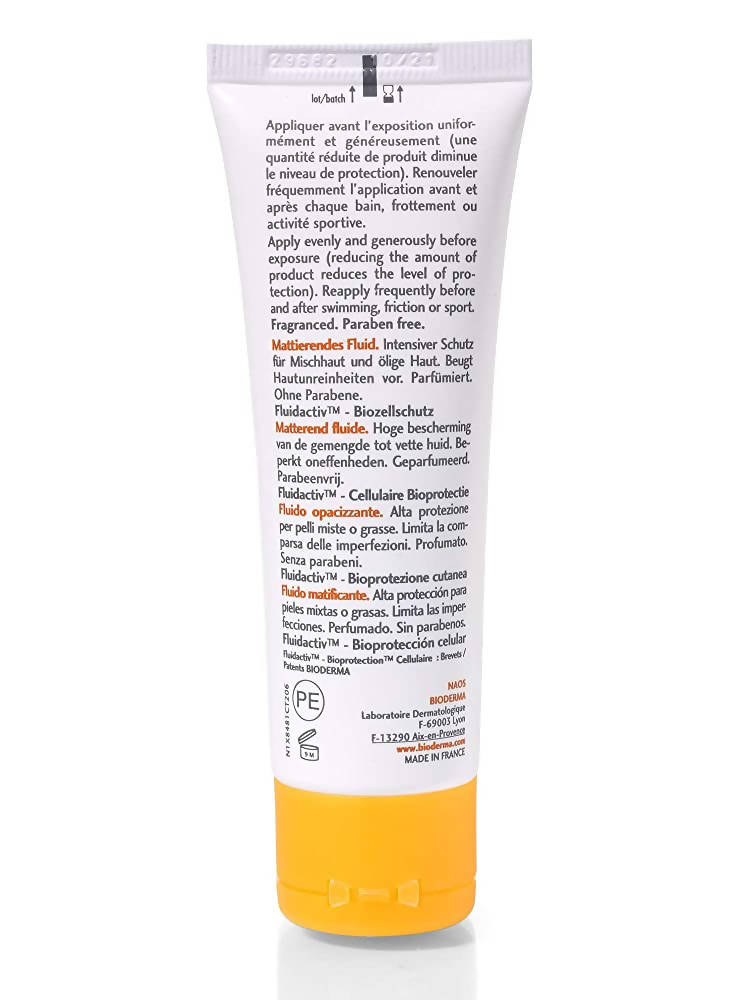 Bioderma Photoderm AKN Mat Sunscreen SPF 30 PA++++ For Acne Prone Skin | Grocsy