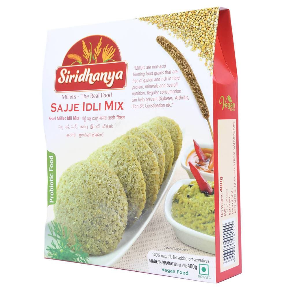 Siridhanya Pearl Millet/Sajje Idli Mix | Grocsy