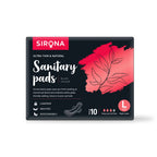 Sirona Biodegradable Black Sanitary Pads | Grocsy