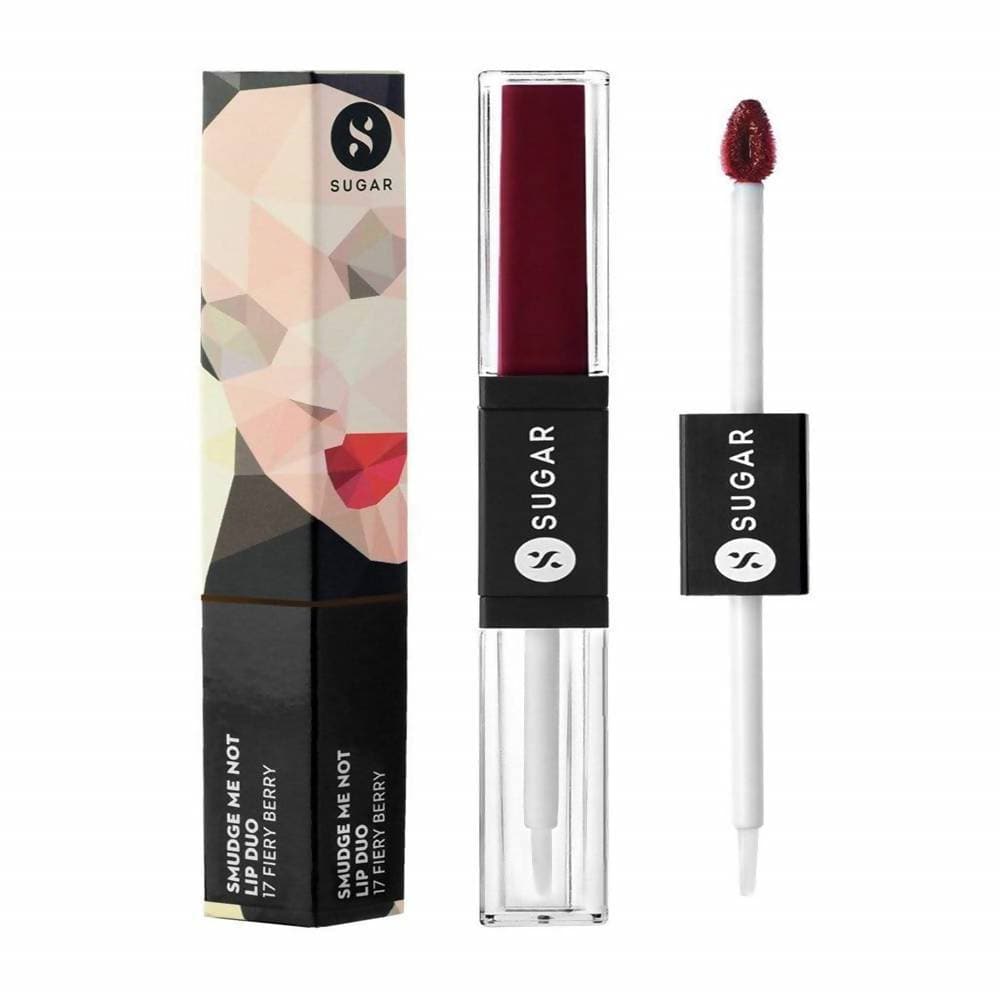 Sugar Smudge Me Not Lip Duo - Fiery Berry (Marsala) | Grocsy