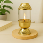 CraftVatika Pure Brass Akhand Diya | Grocsy