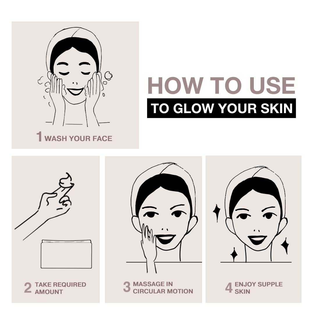 Soulflower Vitamin C Green Tea Glowing Day Cream | Grocsy