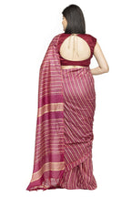 Mominos Fashion Purple Color Bhagalpuri Saree | Grocsy
