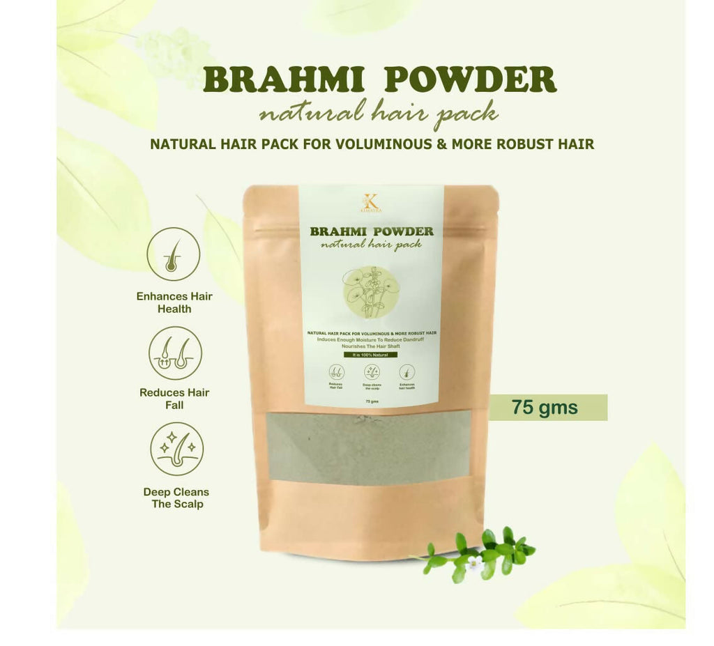 Kimayra Brahmi Powder For Hair Growth & Deep Cleans Scalp | Grocsy
