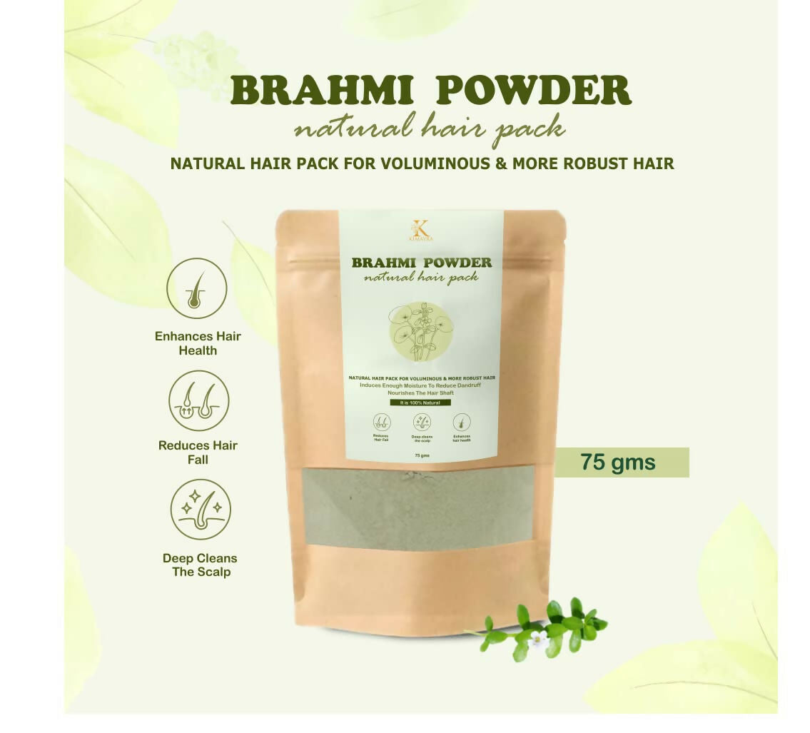 Kimayra Brahmi Powder For Hair Growth & Deep Cleans Scalp | Grocsy