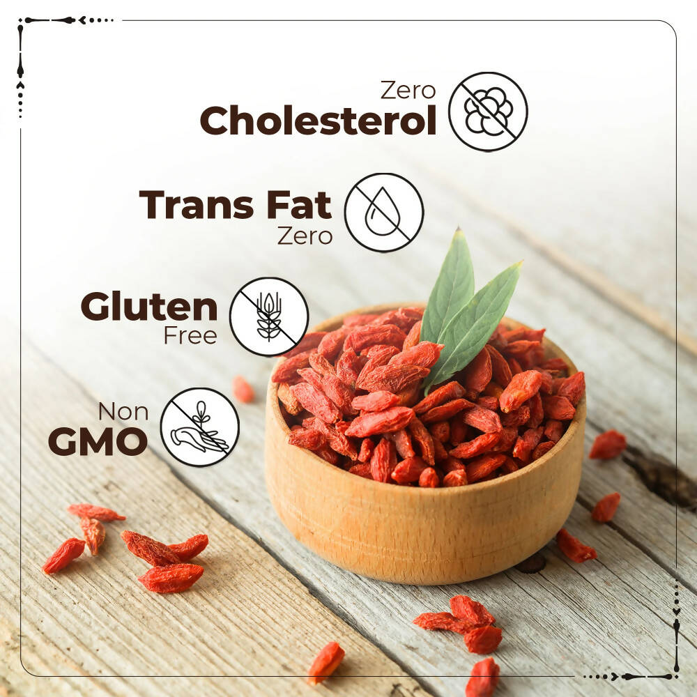Happilo 100% Natural Himalayan Dried Gojiberries | Grocsy