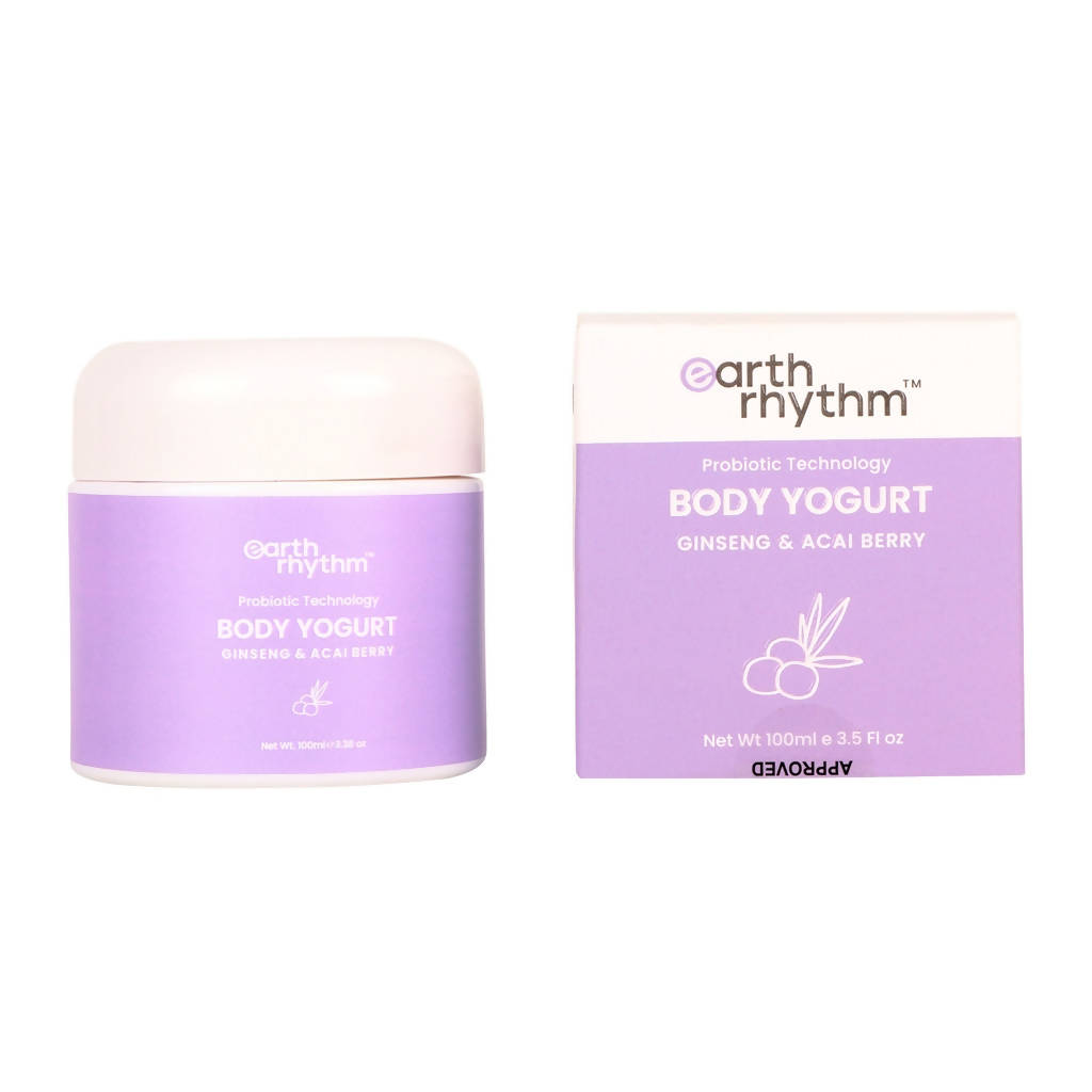 Earth Rhythm Ginseng & Acai Berry Body Yogurt | Grocsy