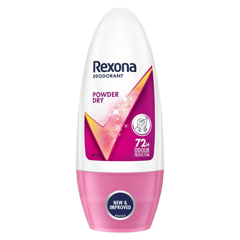 Rexona Powder Dry Underarm Roll On Deodorant For Women | Grocsy