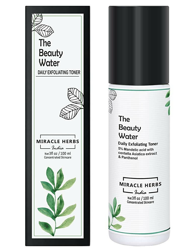 Miracle Herbs the Beauty Water Daily Exfoliating Toner | Grocsy