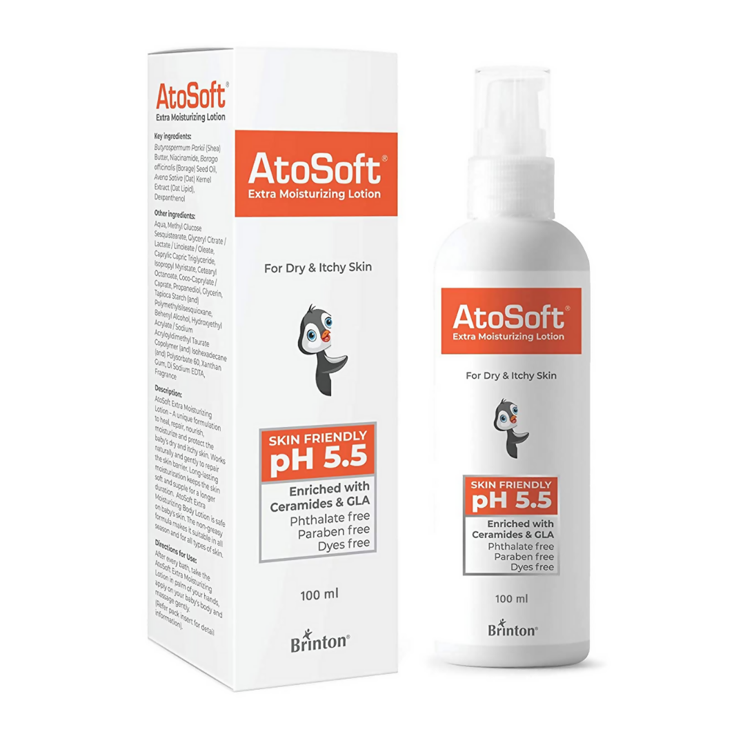 Brinton Atosoft Extra Moisturizing Baby Body Lotion | Grocsy