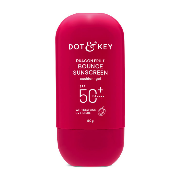 Dot & Key Dragon Fruit Bounce Sunscreen In-Vivo Tested SPF 50+ PA++++, With New-Age UV Filters | Grocsy