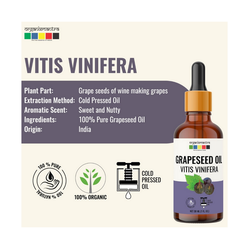 Organix Mantra Grapeseed Body Oil | Grocsy