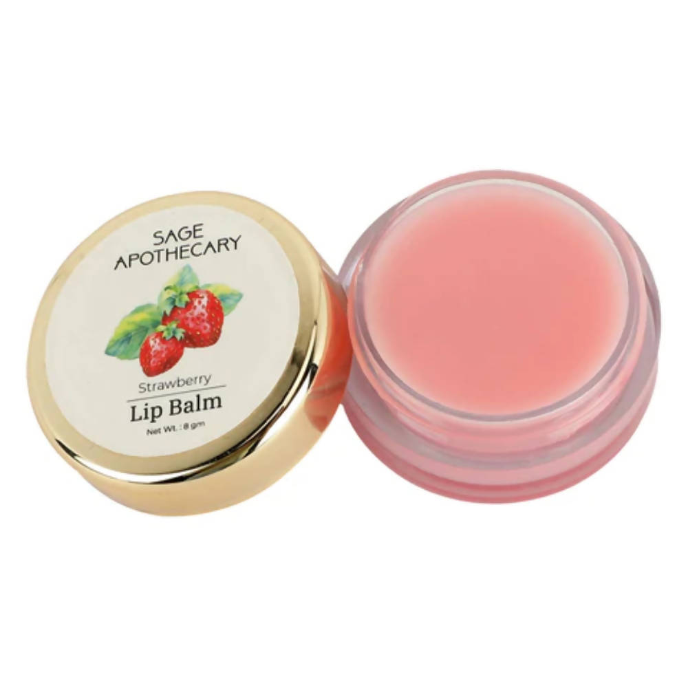 Sage Apothecary Strawberry Lip Balm | Grocsy