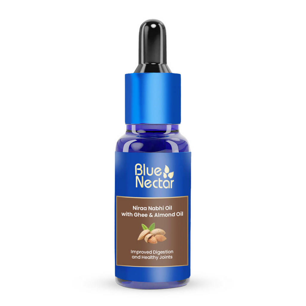 Blue Nectar Niraa Nabhi Oil with Almond Oil | Grocsy