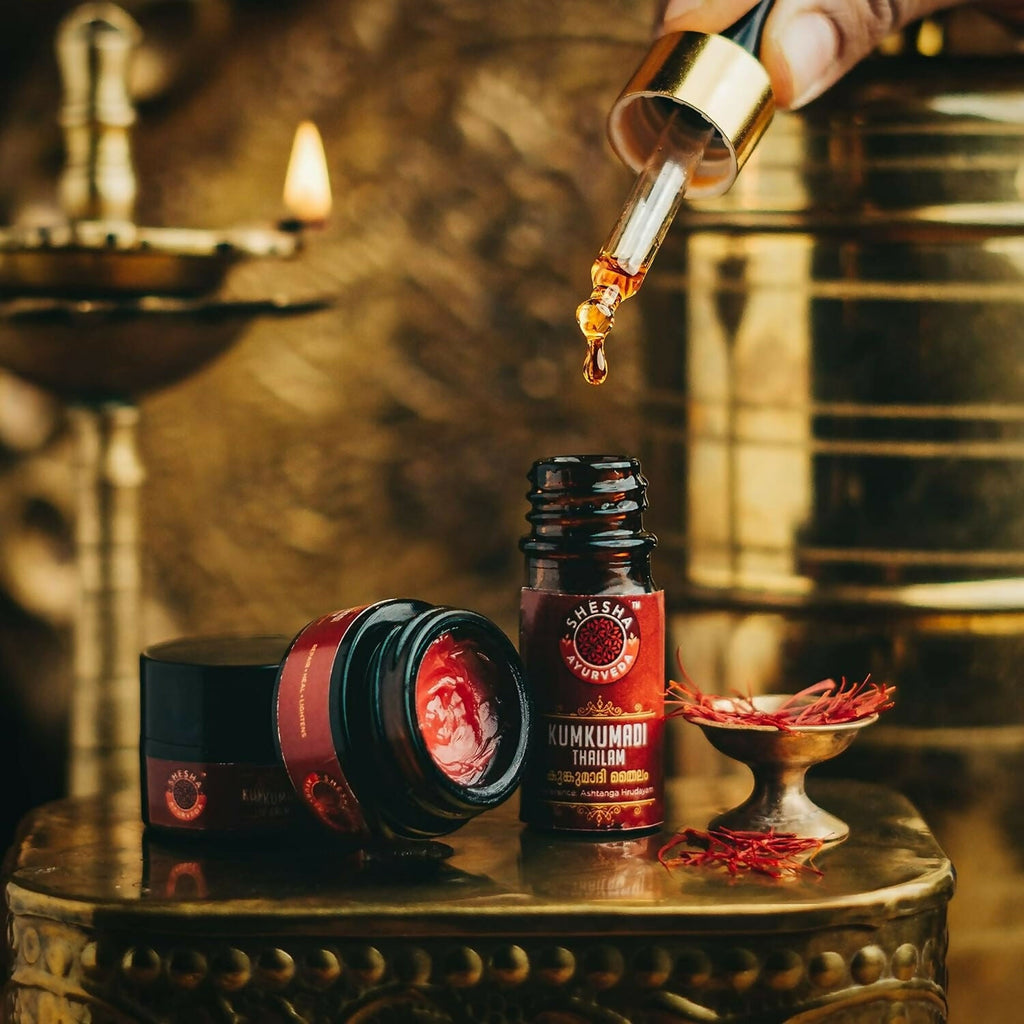 Shesha Ayurveda Kumkumadi Brightening Lip Balm | Grocsy