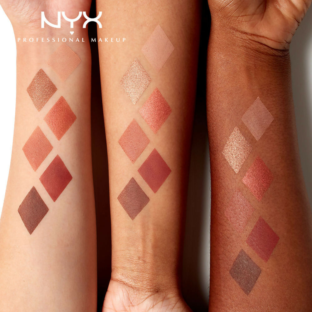 NYX Professional Makeup Ultimate Edit Petite Shadow Palette - Warm Neutrals | Grocsy