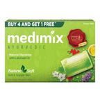 Medimix Ayurvedic Natural Glycerine Bathing Soap with Lakshadi Oil | Grocsy
