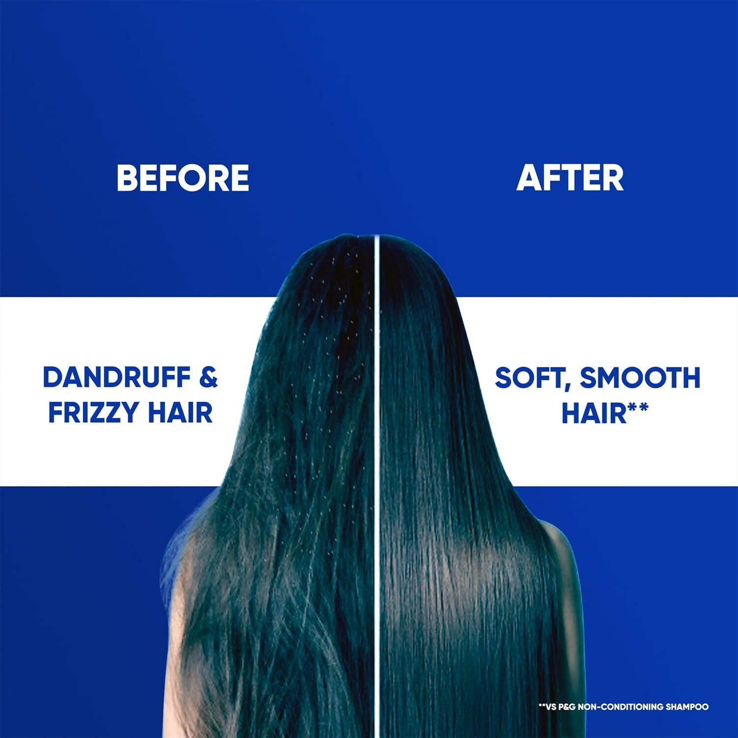 Head & Shoulders 2-in-1 Smooth and Silky Anti Dandruff Shampoo + Conditioner | Grocsy