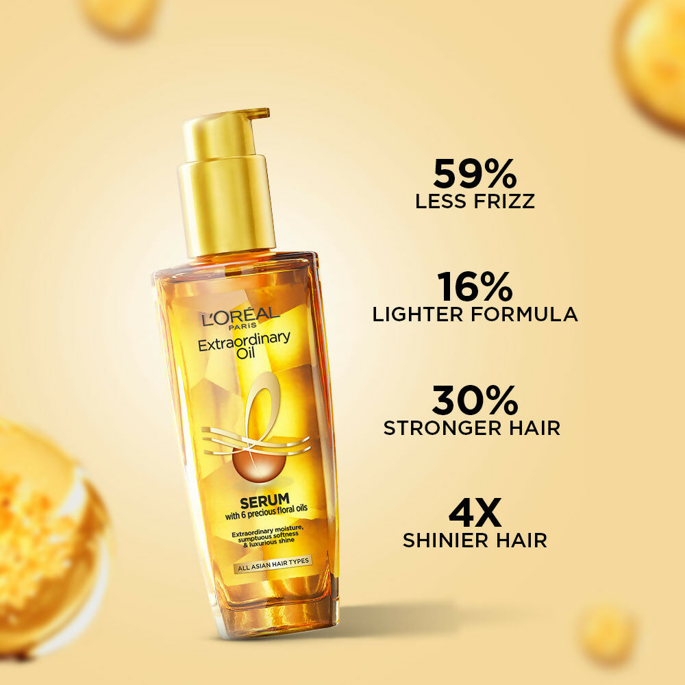 L'Oreal Paris Extraordinary Oil Hair Combo For Shiny & Frizz Free Hair | Grocsy