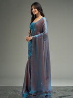 kasee Embellished Silk Blend Saree | Grocsy