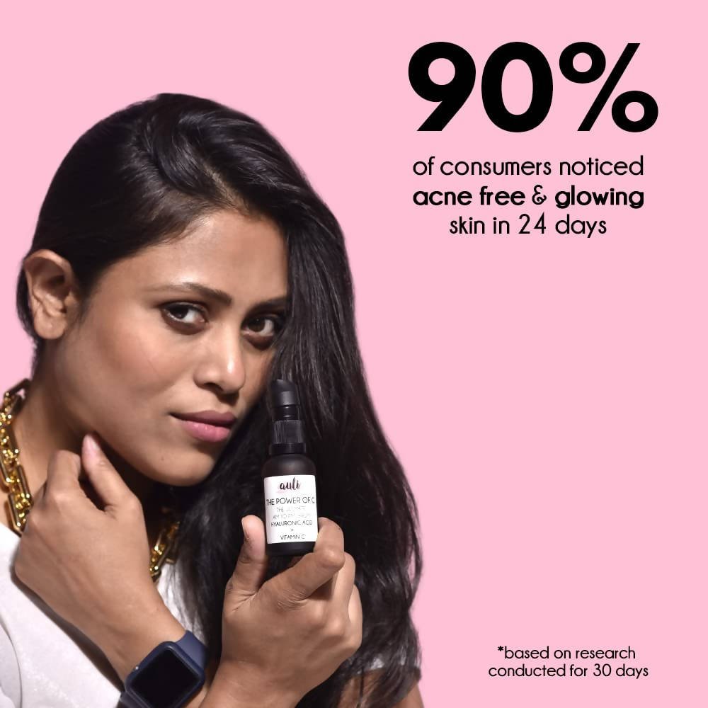Auli Power Of C Vitamin C Face Serum | Grocsy