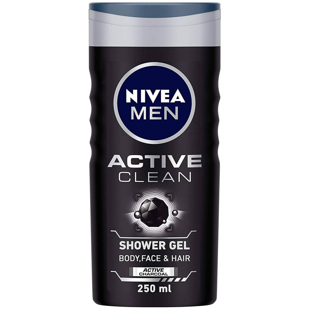 Nivea Men Active Clean Shower Gel - Active Charcoal | Grocsy