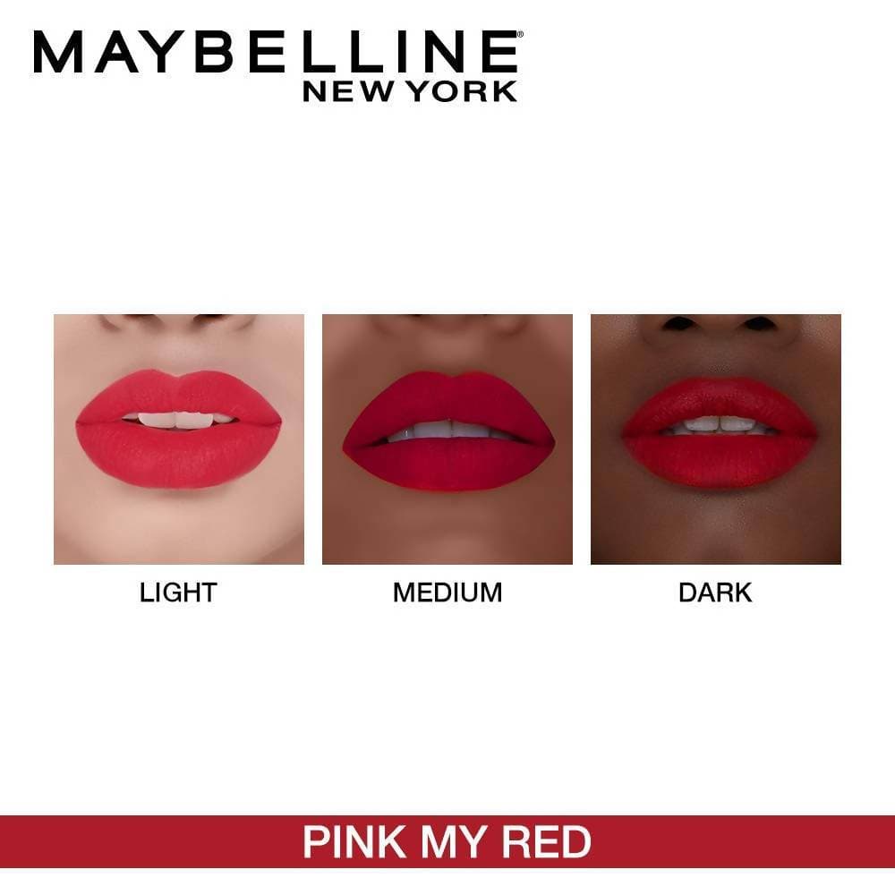 Maybelline New York Color Sensational Creamy Matte Lipstick / 641 Pink my Red | Grocsy