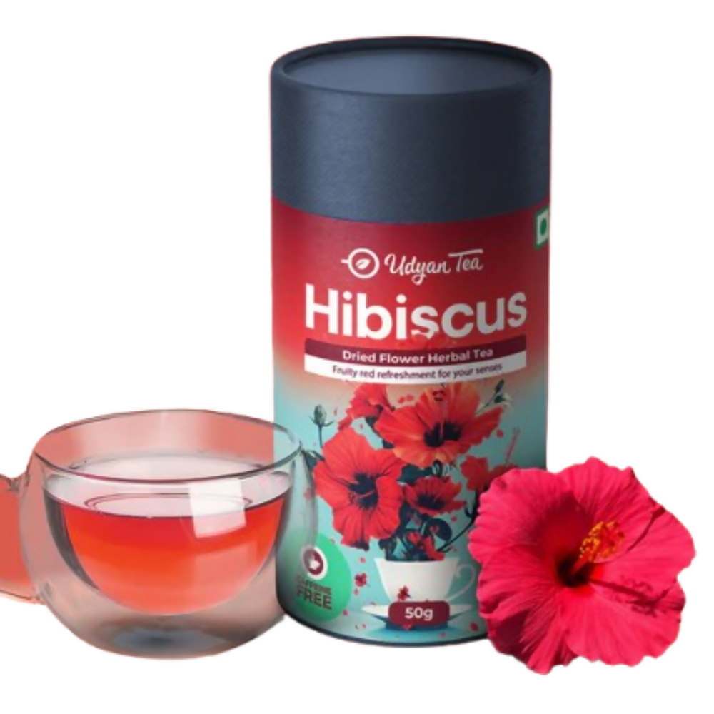 Udyan Tea Hibiscus Pure Herbal Tea | Grocsy