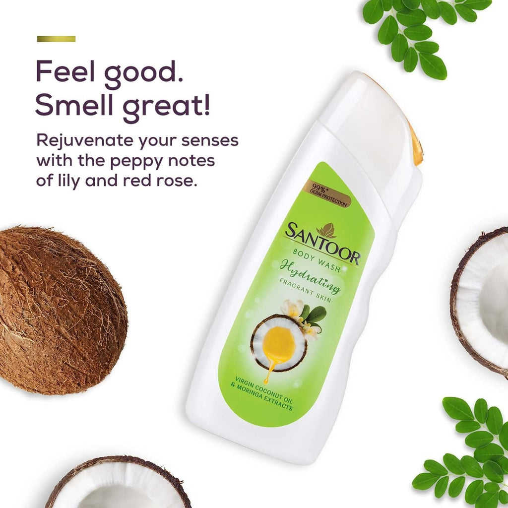 Santoor Hydrating Skin Body Wash | Grocsy