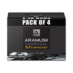 Aramusk Charcoal Soap For Men | Grocsy
