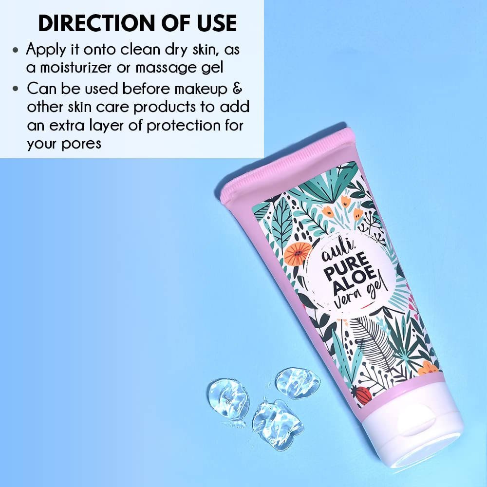 Auli Pure Aloe Vera Gel | Grocsy