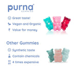 Purna Gummies Kids Multivitamin Gummies for Growth, Immunity and Health | Grocsy