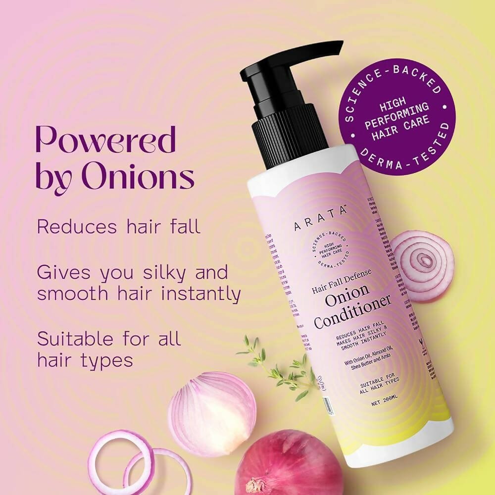 Arata Hair Fall Defense Onion Conditioner | Grocsy