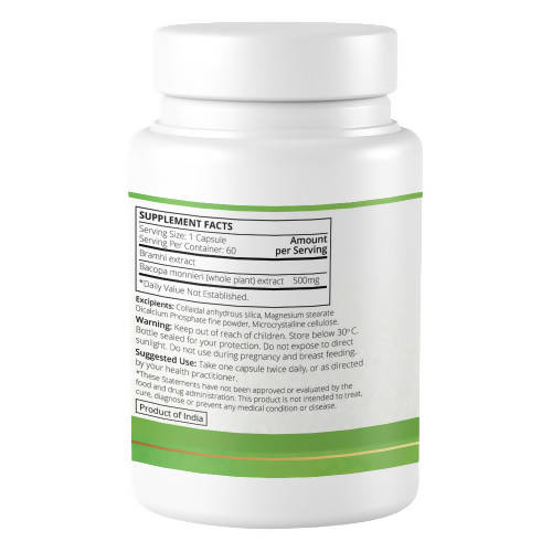 Ayuna Brahmi Veg Capsules | Grocsy