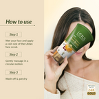 Lotus Botanicals Ubtan De-Tan Radiance Face ScrubInfused with 24K Gold For Gentle Exfoliation | Grocsy