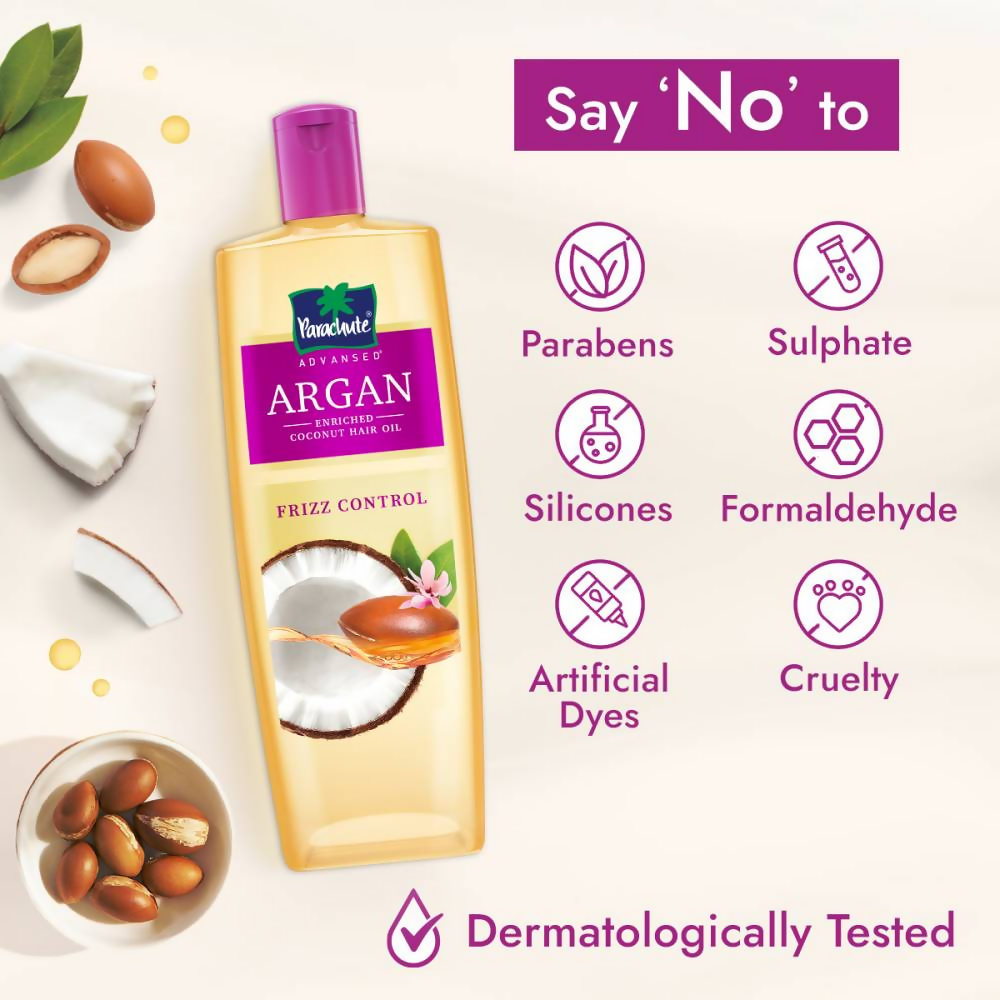 Parachute Advansed Argan enriched Coconut Hair Oil | Grocsy