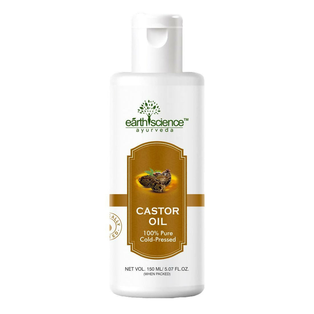 Earth Science Ayurveda 100% Pure Castor Oil | Grocsy