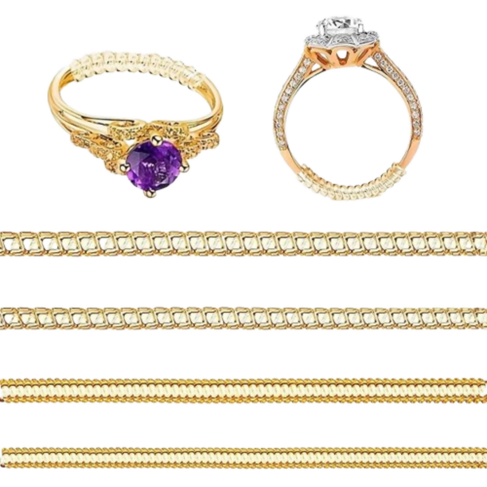 Saiellin Ring Size Adjuster For Loose Rings - Gold | Grocsy