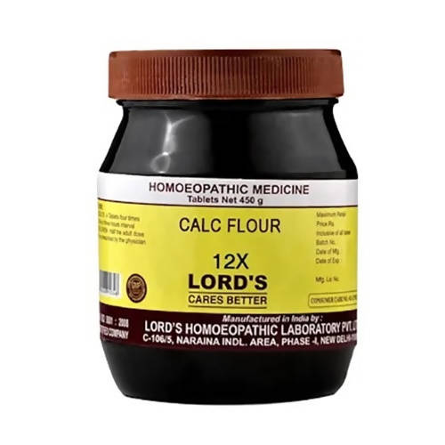 Lord's Homeopathy Calc Flour Biochemic Tablets | Grocsy