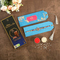Meenakari Work Rakhi & Bournville Chocolate | Grocsy
