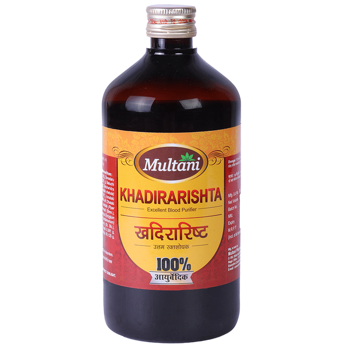 Multani Khadirarishta Syrup | Grocsy