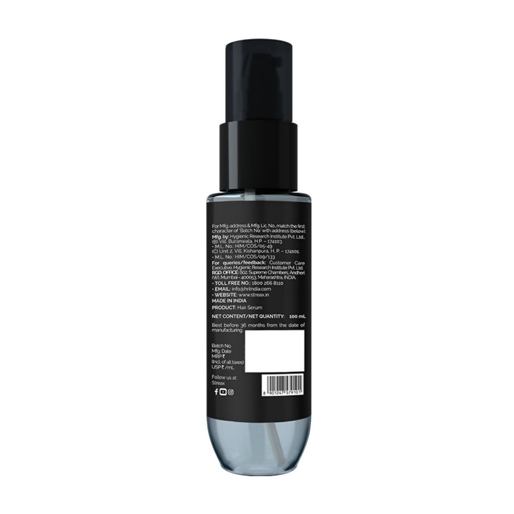 Streax Craft Strength Hair Serum For Chemically Treated Hair Strength With Vitamin-E | Grocsy