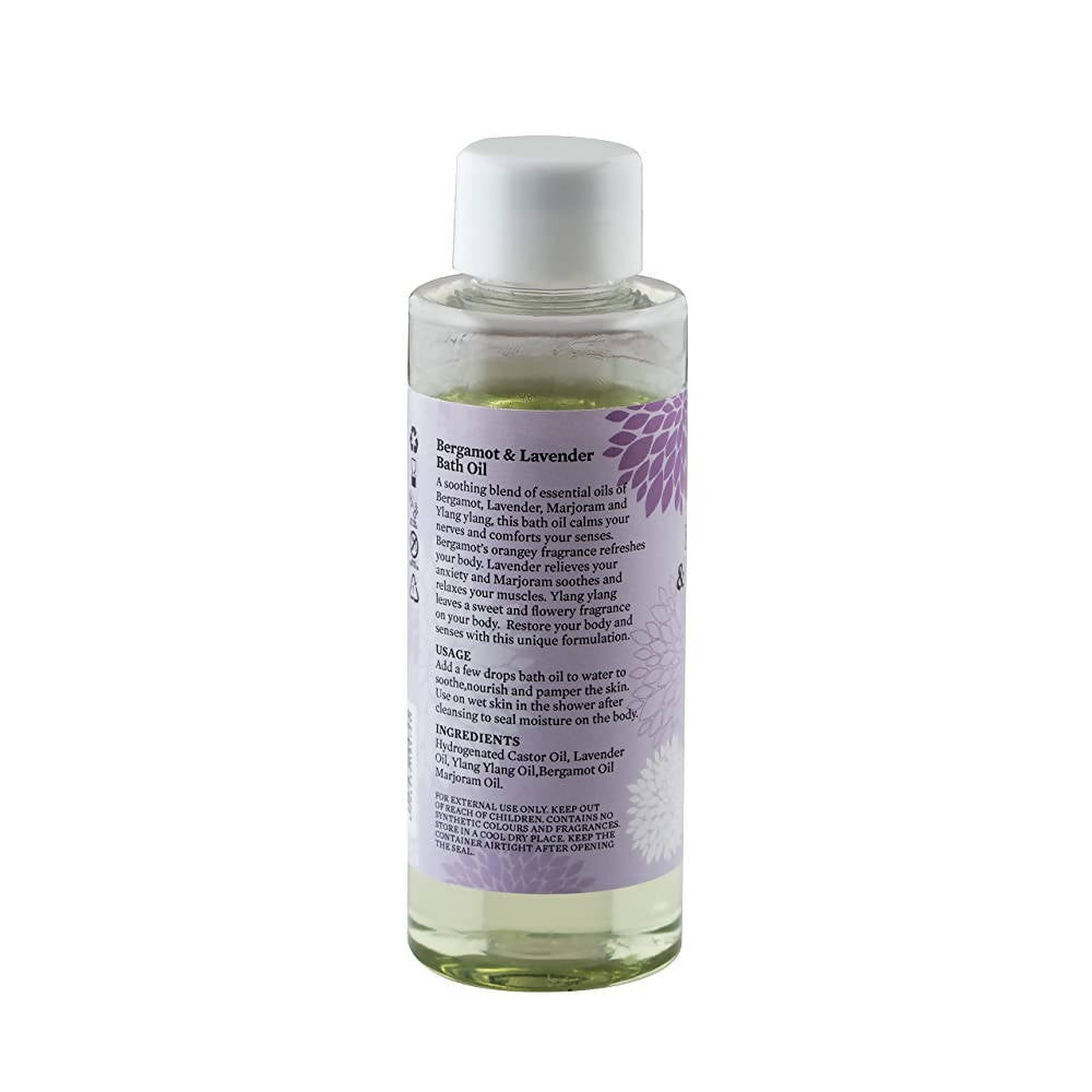 Bipha Ayurveda Bergamot & Lavender Bath Oil | Grocsy