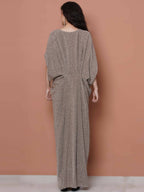 Women Republic Hand Embellished Golden Gown | Grocsy
