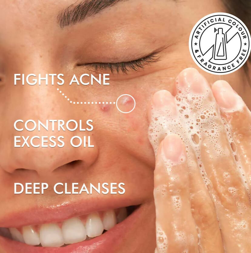 mCaffeine 2% Salicylic Acid Niacinamide & Matcha Tea Face Wash | Grocsy