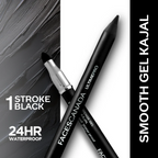 Faces Canada Intense Gel Kajal - Black | Grocsy